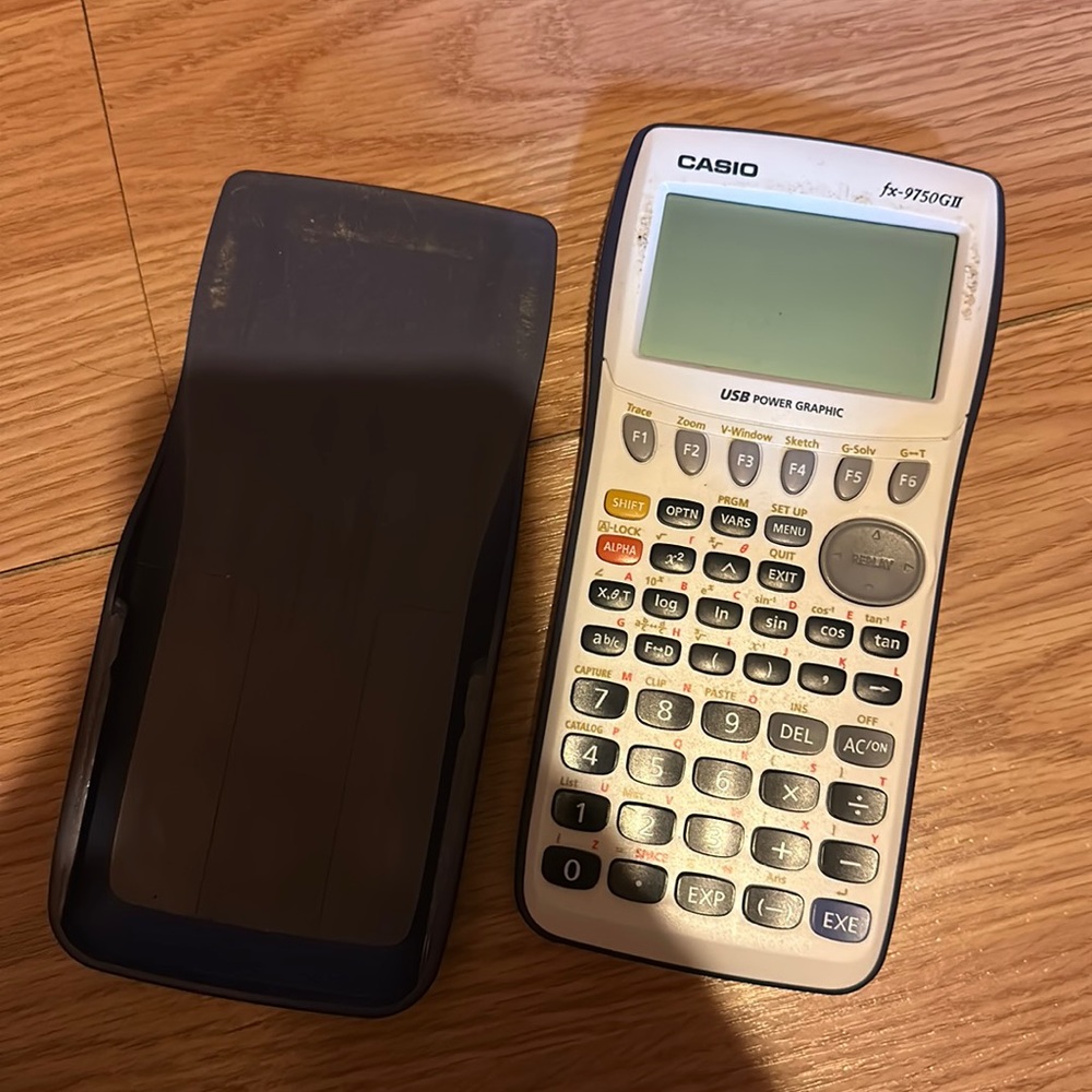 Casio calculator graph